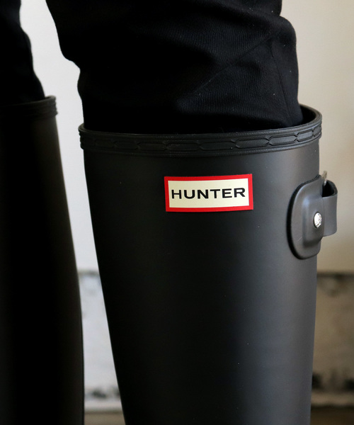 HUNTER（ハンター）の「【 HUNTER / ハンター 】 MENS ORIGINAL TALL　MFT9000RMA HUT（レインシューズ・メンズ・ブラック/ネイビー/ダークオリーブ・6/7/8/9/11/10）」の7枚目の写真
