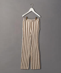 6 | ＜6(ROKU)＞STRIPE KNIT PANTS/パンツ(その他パンツ)