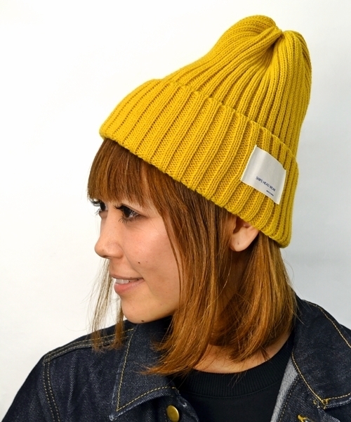 SHIPS（シップス）の「SCO: リブ ニットキャップ■（ニットキャップ/ビーニー・メンズ・グレー/ダークグレー/ブラック/ワイン/ピンクゴールド/グリーン/オリーブ/ブルー/ネイビー/パープル・ONE SIZE）」の10枚目の写真