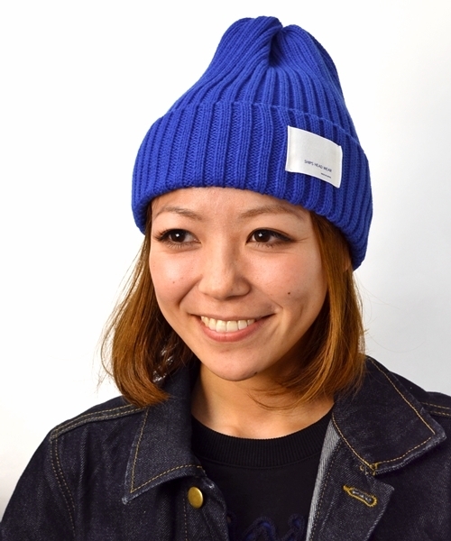 SHIPS（シップス）の「SCO: リブ ニットキャップ■（ニットキャップ/ビーニー・メンズ・グレー/ダークグレー/ブラック/ワイン/ピンクゴールド/グリーン/オリーブ/ブルー/ネイビー/パープル・ONE SIZE）」の8枚目の写真