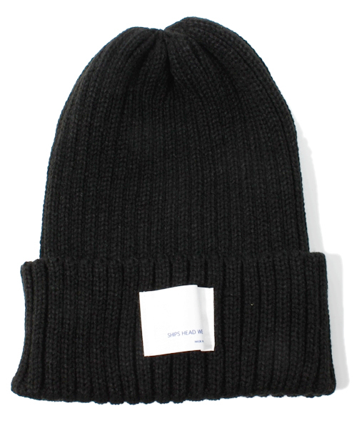 SHIPS（シップス）の「SCO: リブ ニットキャップ■（ニットキャップ/ビーニー・メンズ・グレー/ダークグレー/ブラック/ワイン/ピンクゴールド/グリーン/オリーブ/ブルー/ネイビー/パープル・ONE SIZE）」の20枚目の写真