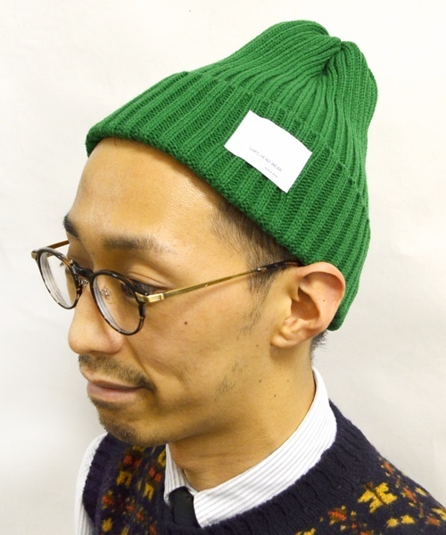 SHIPS（シップス）の「SCO: リブ ニットキャップ■（ニットキャップ/ビーニー・メンズ・グレー/ダークグレー/ブラック/ワイン/ピンクゴールド/グリーン/オリーブ/ブルー/ネイビー/パープル・ONE SIZE）」の17枚目の写真