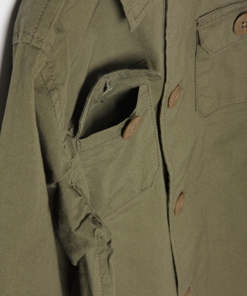 GLOBAL WORK(グローバルワーク)の「【キッズ】ミリタリーシャツ長袖/821110(シャツ/ブラウス・キッズ・ダークブラウン/カーキ・SMALL/MEDIUM/LARGE/X-LARGE/XX-LARGE)」の11枚目の写真