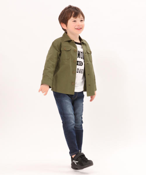 GLOBAL WORK(グローバルワーク)の「【キッズ】ミリタリーシャツ長袖/821110(シャツ/ブラウス・キッズ・ダークブラウン/カーキ・SMALL/MEDIUM/LARGE/X-LARGE/XX-LARGE)」の12枚目の写真