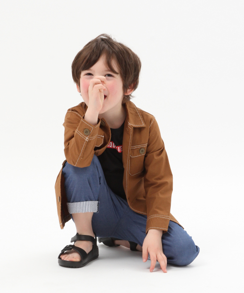 GLOBAL WORK(グローバルワーク)の「【キッズ】ミリタリーシャツ長袖/821110(シャツ/ブラウス・キッズ・ダークブラウン/カーキ・SMALL/MEDIUM/LARGE/X-LARGE/XX-LARGE)」の15枚目の写真