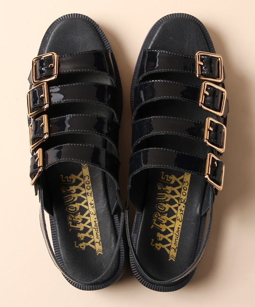 Ray BEAMS（レイビームス）の「○F-TROUPE / パテント 4ストラップ サンダル（サンダル・レディース・ネイビー・36/35/38/37/39）」の11枚目の写真