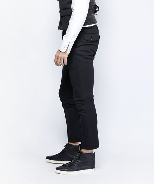 junhashimoto(ジュンハシモト)の「CENTER CREASE ⅩVI(その他パンツ・メンズ・ブラック/ネイビー/チャコールグレー・2/4/3/5)」の15枚目の写真