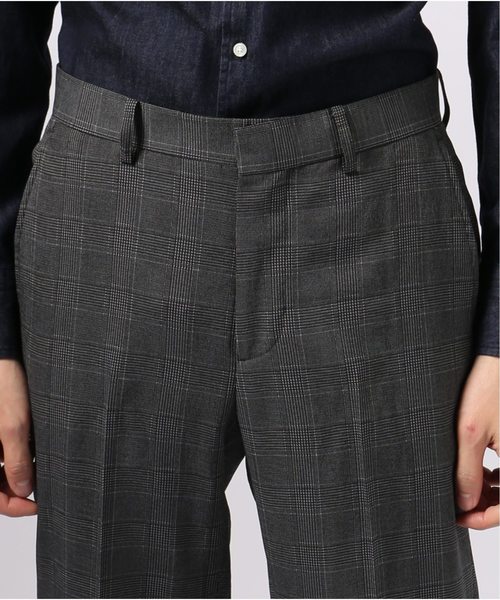 EDIFICE（エディフィス）の「EVALET グレンチェック アンクル パンツ（その他パンツ・メンズ・チャコールグレー/ネイビー・LARGE/MEDIUM/SMALL/X-LARGE）」の9枚目の写真