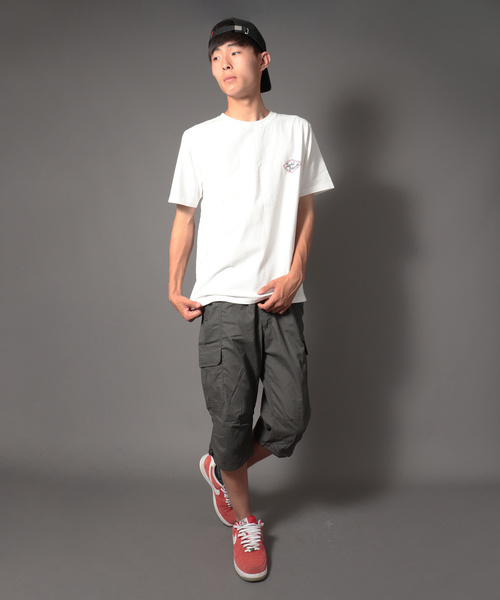 OUTDOOR PRODUCTS APPAREL(アウトドアプロダクツアパレル)の「OUTDOOR TCウエザークロップド7分丈カーゴショートパンツ(カーゴパンツ・メンズ・ブラック/ベージュ/グレー/カーキ/ブルー/ライトカーキ・M/L/LL)」の8枚目の写真