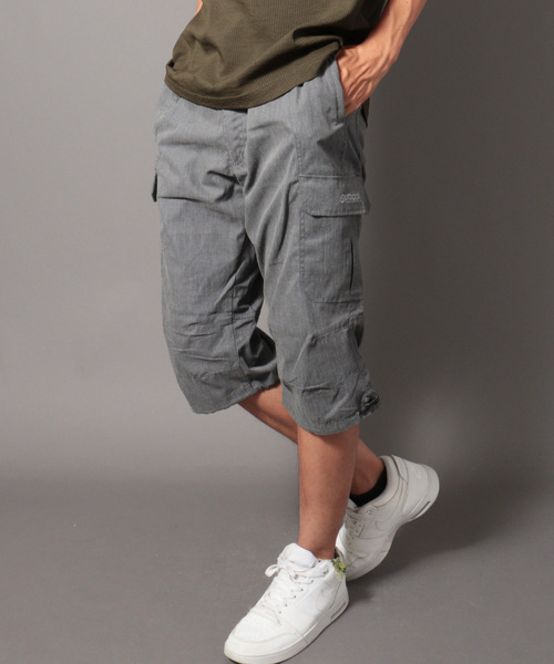 OUTDOOR PRODUCTS APPAREL(アウトドアプロダクツアパレル)の「OUTDOOR TCウエザークロップド7分丈カーゴショートパンツ(カーゴパンツ・メンズ・ブラック/ベージュ/グレー/カーキ/ブルー/ライトカーキ・M/L/LL)」の12枚目の写真