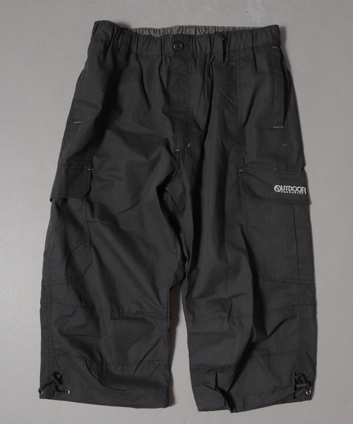 OUTDOOR PRODUCTS APPAREL(アウトドアプロダクツアパレル)の「OUTDOOR TCウエザークロップド7分丈カーゴショートパンツ(カーゴパンツ・メンズ・ブラック/ベージュ/グレー/カーキ/ブルー/ライトカーキ・M/L/LL)」の19枚目の写真