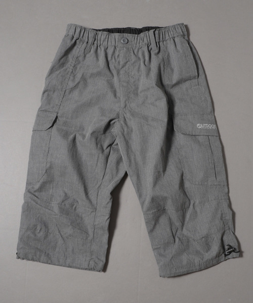OUTDOOR PRODUCTS APPAREL(アウトドアプロダクツアパレル)の「OUTDOOR TCウエザークロップド7分丈カーゴショートパンツ(カーゴパンツ・メンズ・ブラック/ベージュ/グレー/カーキ/ブルー/ライトカーキ・M/L/LL)」の20枚目の写真