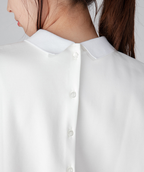 DOUBLE STANDARD CLOTHING(ダブルスタンダードクロージング)の「DSC/Amore Pontiトップス(Tシャツ/カットソー・レディース・ブラック/ネイビー/オフホワイト・38/36)」の11枚目の写真