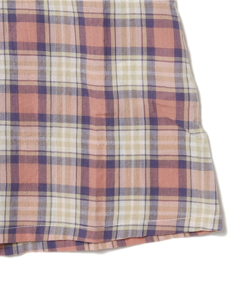 B:MING by BEAMS（ビーミングバイビームス）の「○ビーミング by ビームス / チェックノースリーブブラウス（シャツ/ブラウス・キッズ・ピンク/ブルー・80/120/110/130/100/90）」の4枚目の写真