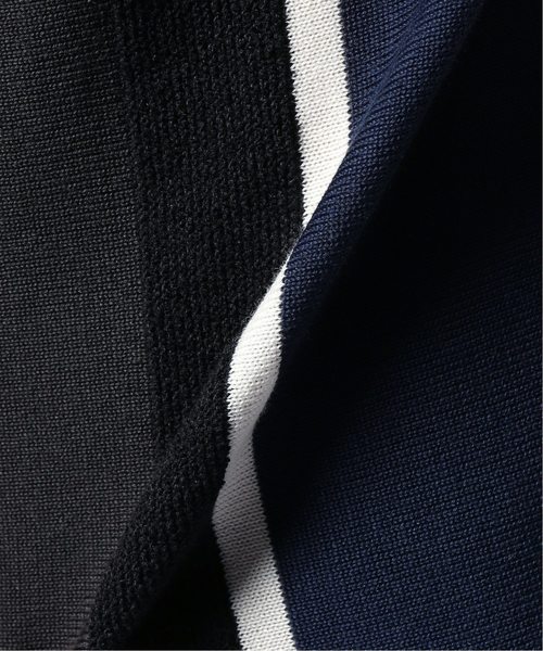 EDIFICE（エディフィス）の「LILY UT ストライプニットカットソー（Tシャツ/カットソー・メンズ・ベージュ/ネイビー・SMALL/MEDIUM/LARGE）」の8枚目の写真