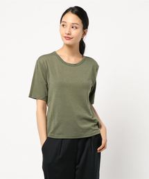 バックシャンツイストTシャツ