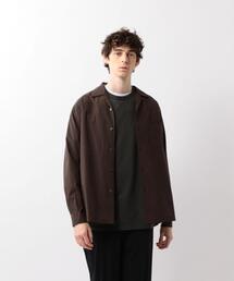 Steven Alan | ＜Steven Alan＞ C/W TYPEWRITER OPEN COLLAR SHIRT-BOLD/シャツ(シャツ/ブラウス)