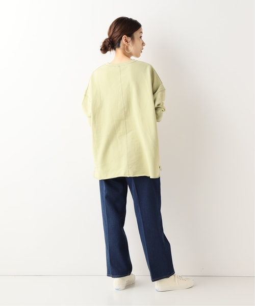 JOURNAL STANDARD relume（ジャーナルスタンダード　レリューム）の「ワイドレッグルーズフィットデニム（デニムパンツ・レディース・ネイビー/ブルー系その他・40/38/36）」の4枚目の写真