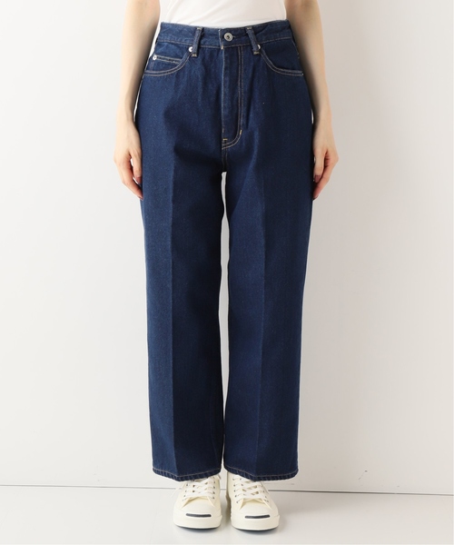 JOURNAL STANDARD relume（ジャーナルスタンダード　レリューム）の「ワイドレッグルーズフィットデニム（デニムパンツ・レディース・ネイビー/ブルー系その他・40/38/36）」の7枚目の写真