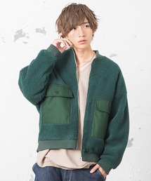 MinoriTY | メンズボアビッグシルエットミリタリーMA-1 ジャケット(ミリタリージャケット)