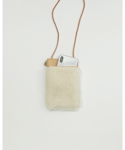 TODAYFUL（トゥデイフル）の「レザー×ボアポシェット（ハンドバッグ・レディース・ベージュ系その他/ブラック・FREE）」の12枚目の写真