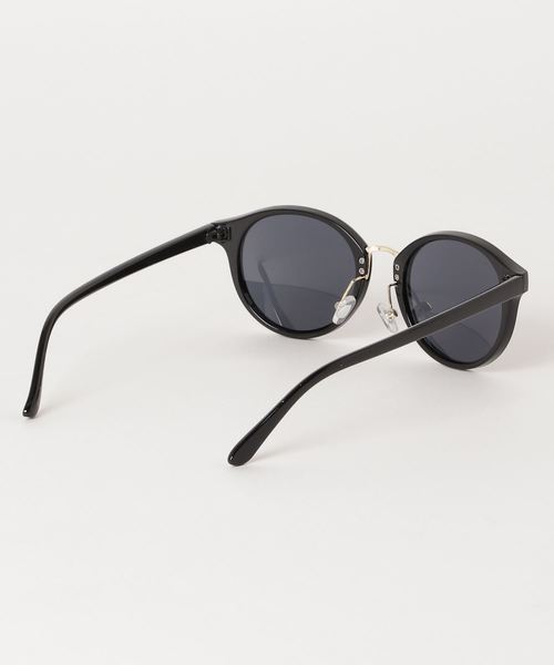 WEGO（ウィゴー）の「WEGO/コンビボストンスモークレンズ（サングラス・メンズ・ブラック・FREE）」の5枚目の写真