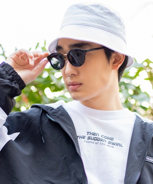 WEGO（ウィゴー）の「WEGO/コンビボストンスモークレンズ（サングラス・メンズ・ブラック・FREE）」の6枚目の写真