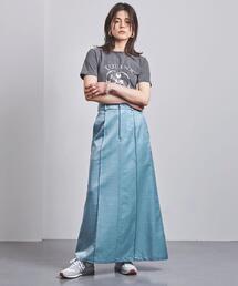 CINOH | ＜CINOH（チノ）＞サテン スカート◆(スカート)