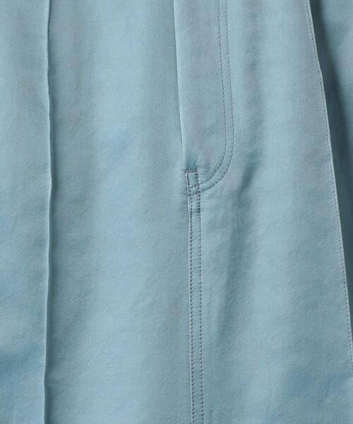 CINOH（チノ）の「＜CINOH（チノ）＞サテン スカート◆（スカート・レディース・ライトブルー/ネイビー・36/38）」の7枚目の写真