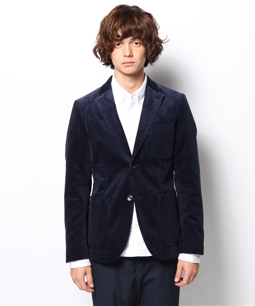 BEAMS(ビームス)の「◎BEAMS / コーデュロイ テーラードジャケット(テーラードジャケット・メンズ・ブルー/ブラック・MEDIUM/LARGE/SMALL)」の14枚目の写真