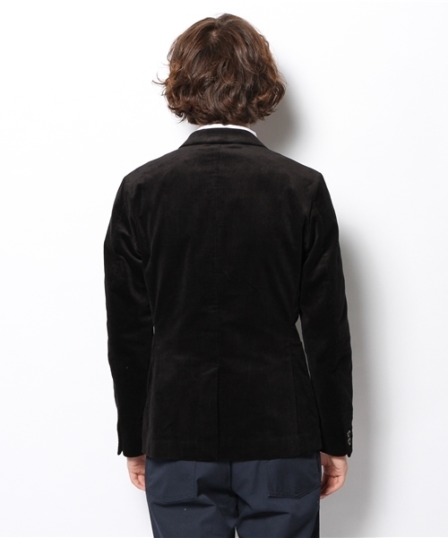 BEAMS(ビームス)の「◎BEAMS / コーデュロイ テーラードジャケット(テーラードジャケット・メンズ・ブルー/ブラック・MEDIUM/LARGE/SMALL)」の7枚目の写真