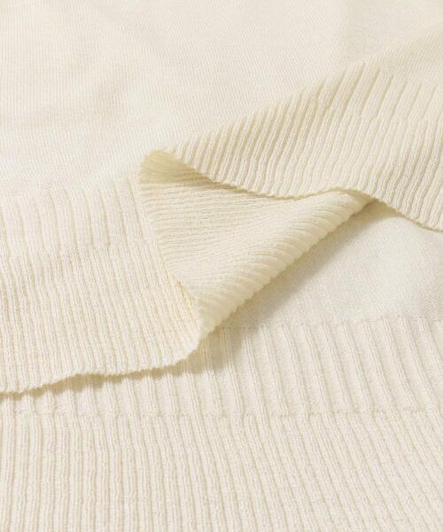 LAATO（ラート）の「SEE-THROUGH KNIT（ニット/セーター・レディース・チャコールグレー/オフホワイト/キャメル・FREE）」の14枚目の写真