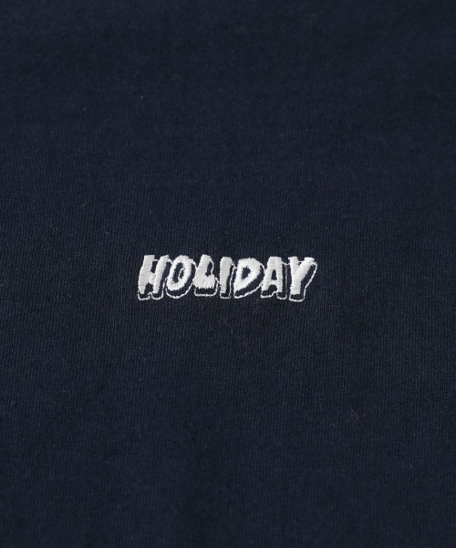 HOLIDAY(ホリデイ)の「SUPER FINE DRY SIDE RUFFLE L/S TOPS スーパーファインドライサイドラッフルロングスリーブトップス(Tシャツ/カットソー・レディース・ホワイト/ネイビー/グレー・M/XL/S)」の11枚目の写真