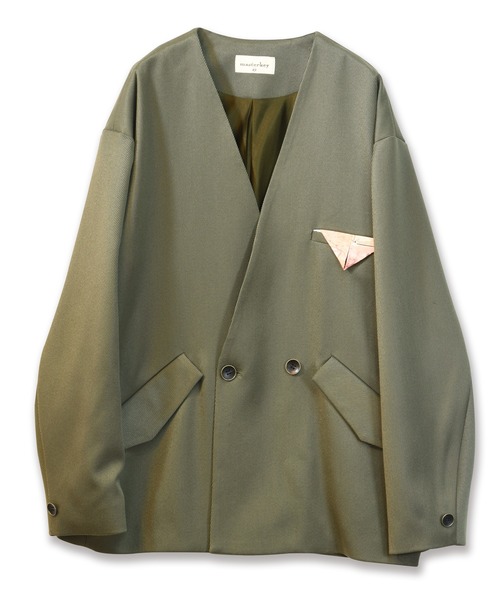 masterkey（マスターキー）の「mj7233-GARUZE-JK（その他アウター・メンズ・ブラック/カーキ/ワイン・1/2）」の15枚目の写真