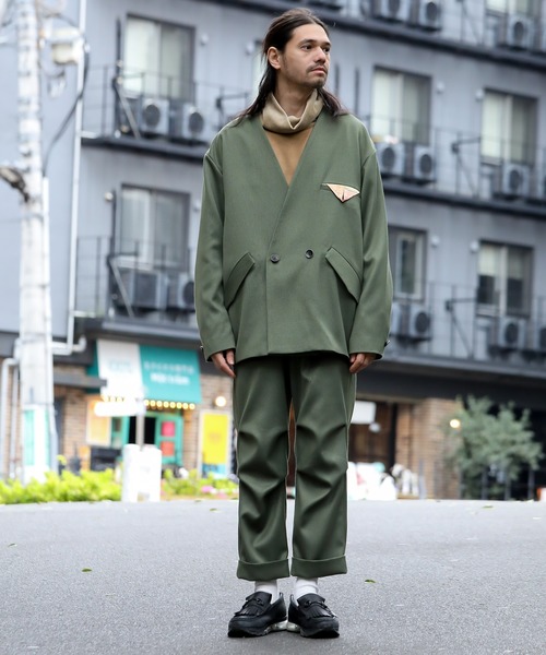 masterkey（マスターキー）の「mj7233-GARUZE-JK（その他アウター・メンズ・ブラック/カーキ/ワイン・1/2）」の6枚目の写真