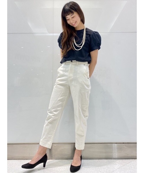 セール】パフスリーブtシャツ（Tシャツ/カットソー）｜GAP
