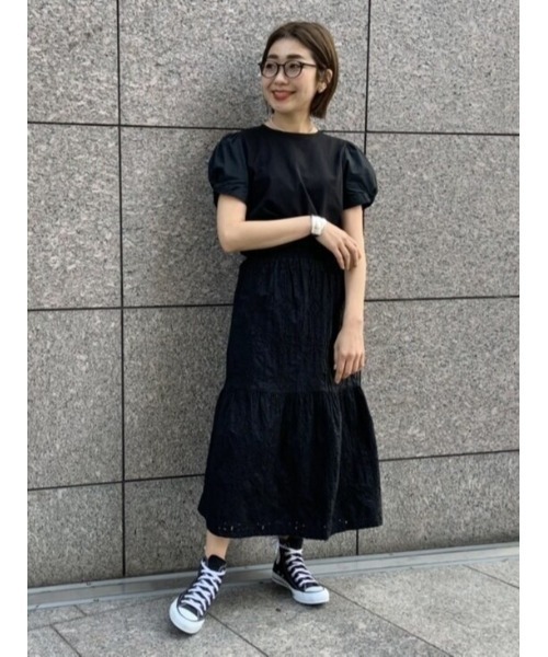 セール】パフスリーブtシャツ（Tシャツ/カットソー）｜GAP