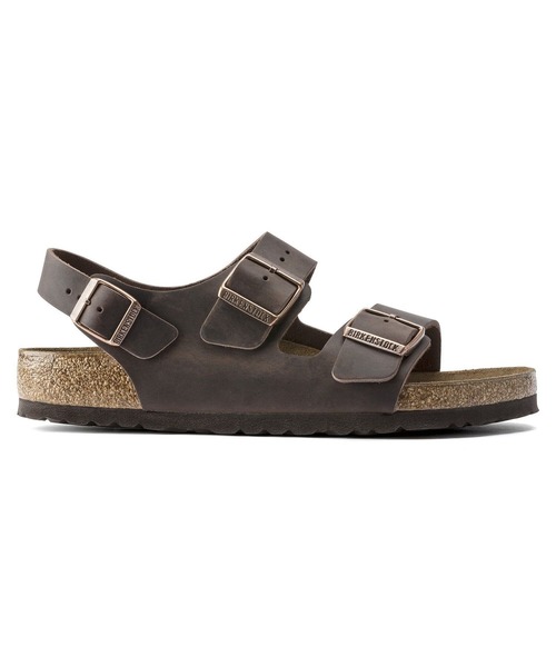 BIRKENSTOCK(ビルケンシュトック)の「【公式】ビルケンシュトック Milano/ミラノ オイルドナチュラルレザー(サンダル・メンズ・ブラウン・26.5cm【レギュラー幅】/27cm【レギュラー幅】/26cm【レギュラー幅】/28cm【レギュラー幅】/28.5cm【レギュラー幅】/25cm【レギュラー幅】/29cm【レギュラー幅】/22.5cm【ナロー幅】)」の2枚目の写真