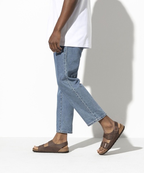 BIRKENSTOCK(ビルケンシュトック)の「【公式】ビルケンシュトック Milano/ミラノ オイルドナチュラルレザー(サンダル・メンズ・ブラウン・26.5cm【レギュラー幅】/27cm【レギュラー幅】/26cm【レギュラー幅】/28cm【レギュラー幅】/28.5cm【レギュラー幅】/25cm【レギュラー幅】/29cm【レギュラー幅】/22.5cm【ナロー幅】)」の9枚目の写真