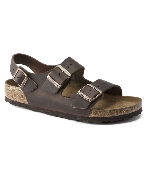 BIRKENSTOCK(ビルケンシュトック)の「【公式】ビルケンシュトック Milano/ミラノ オイルドナチュラルレザー(サンダル・メンズ・ブラウン・26.5cm【レギュラー幅】/27cm【レギュラー幅】/26cm【レギュラー幅】/28cm【レギュラー幅】/28.5cm【レギュラー幅】/25cm【レギュラー幅】/29cm【レギュラー幅】/22.5cm【ナロー幅】)」の5枚目の写真