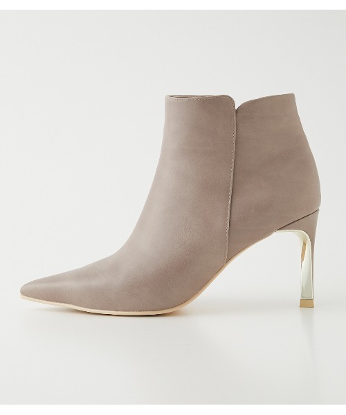 ブーツ Rienda リエンダ のブーツ ツイストヒールショートブーツ 110da655 0130 を購入できます Riendaツイストヒールショート ブーツ 最も信頼できる