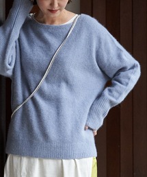 DouDou | フェレット切替プルオーバー(ニット/セーター)