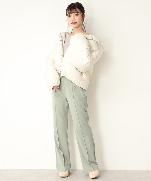 one after another NICE CLAUP（ワンアフターアナザーナイスクラップ）の「フラワー刺繍ニット（ニット/セーター・レディース・ブラック/グレー/アイボリー・FREE）」の19枚目の写真