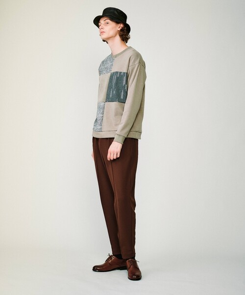 tk.TAKEO KIKUCHI（ティーケータケオキクチ）の「【WEB限定】2.5mileバルーンパンツ（その他パンツ・メンズ・ブラック/モスグリーン/ダークブラウン・01/02/03/04）」の16枚目の写真