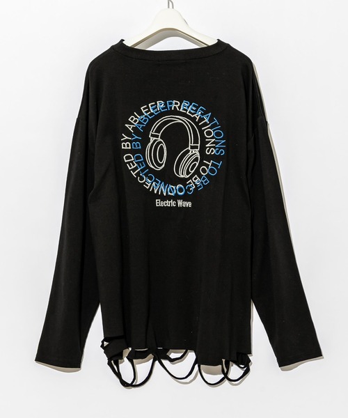 ダメージヘッドフォンロンt Tシャツ カットソー Rasvoa ラスボア のファッション通販 Zozotown