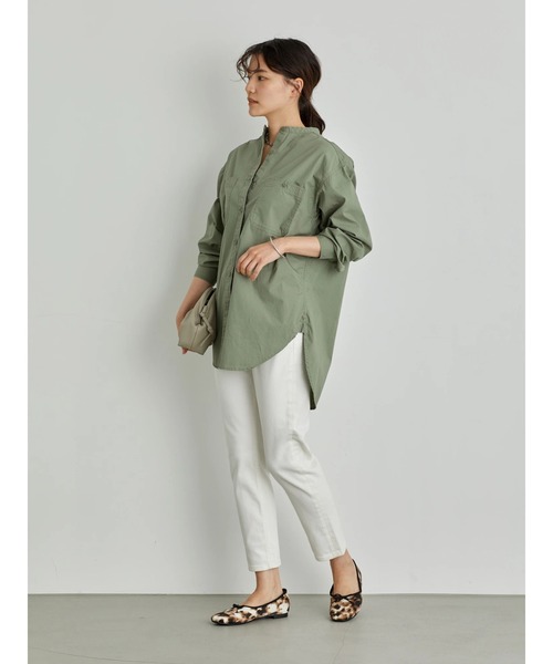 AMERICAN HOLIC(アメリカンホリック)の「テーパードホワイトカツラギ(デニムパンツ・レディース・ホワイト・XX-SMALL/X-SMALL/SMALL/MEDIUM/LARGE)」の6枚目の写真