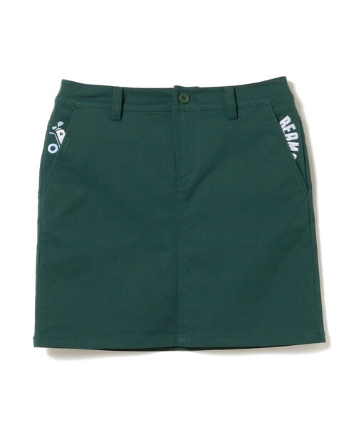 【新品未使用】ビームスゴルフ BEAMS GOLF スカート 防風 ロゴ BEAMS GOLF（ビームスゴルフ）の「△BEAMS GOLF ORANGE LABEL / ロゴ