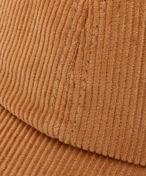 OPAQUE.CLIP(オペークドットクリップ)の「◆コーデュロイキャップ(キャップ・レディース・ホワイト/キャメル/ブルー・00)」の11枚目の写真