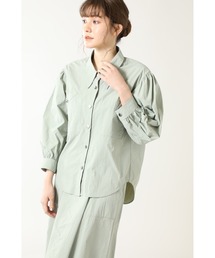 (OKIRAKU×ROSE BUD)ポケットシャツ
