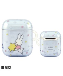 Miffy（ ミッフィー）の「【 miffy 】 AirPods ソフトケース (星空/フェイス)（ヘッドフォン/イヤホン・キッズ）」